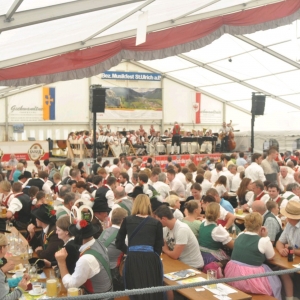 Beste Stimmung beim Konzert der MK Hochfilzen